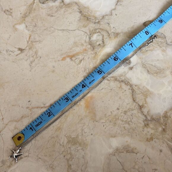 Tiffany & Co. Elsa Peretti Starfish Diamond Sterling Silver Necklace - Picture 13 of 15